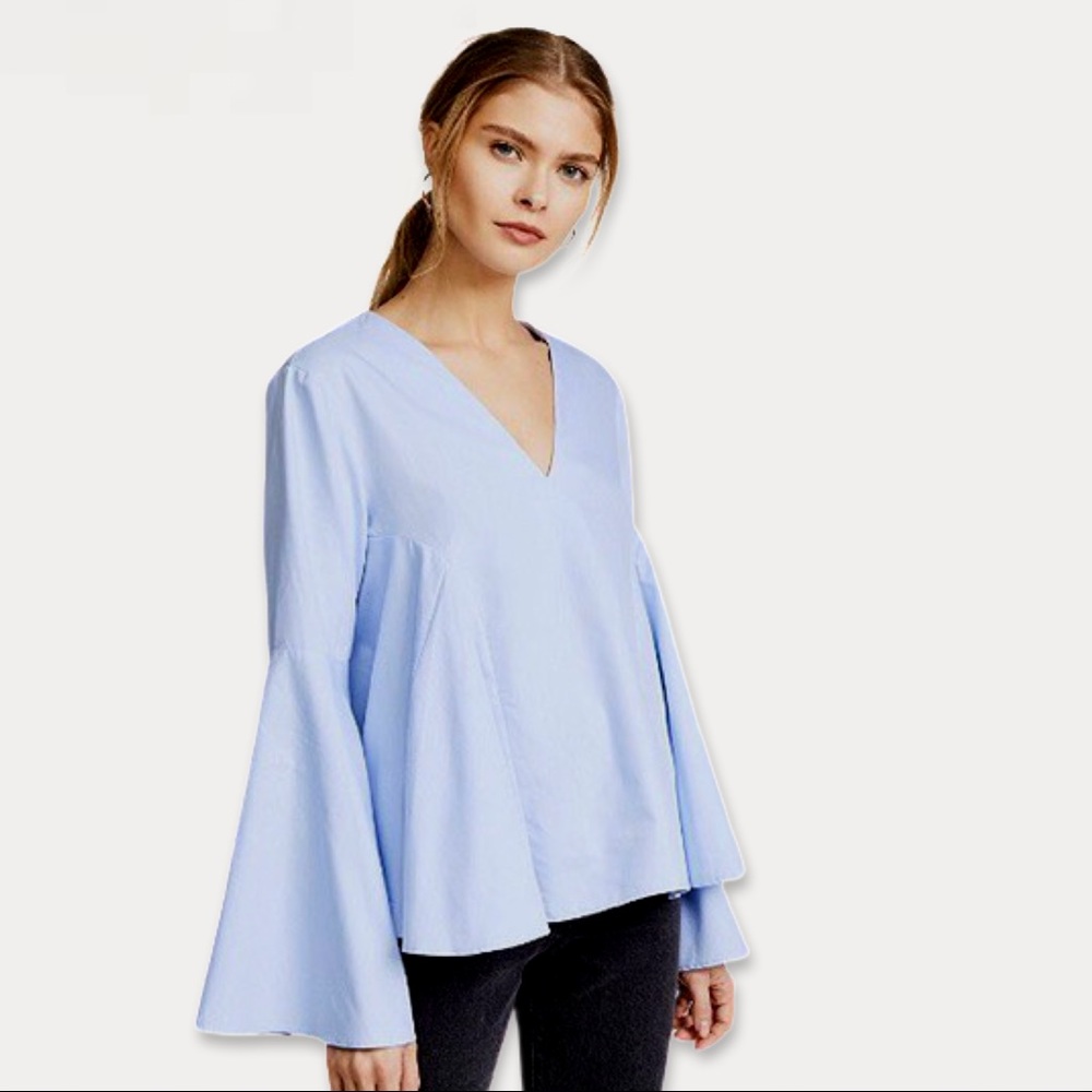 ENDLESS ROSE Bell Sleeve Blouse